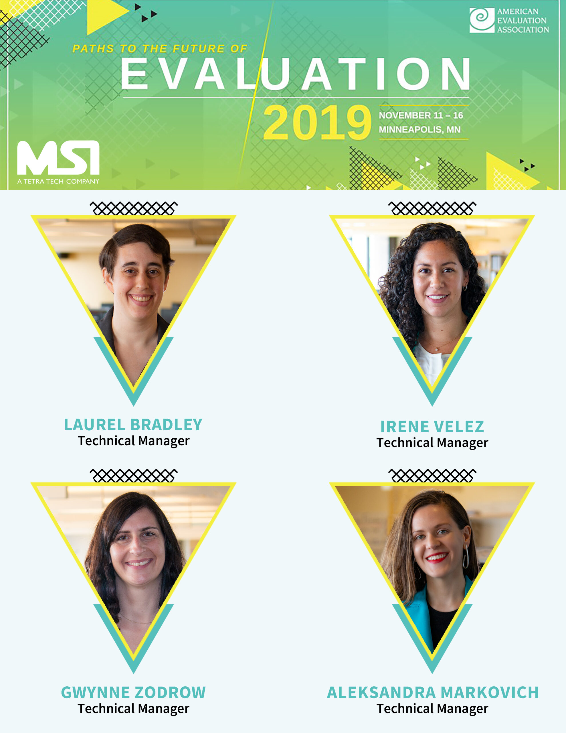 4 of MSI's technical experts attend AEA 2019
