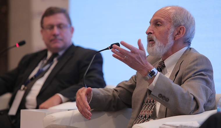 Larry Cooley speaking during his 2018 MEL Conference Panel